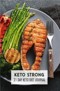 Keto strong 21 day keto diet journal