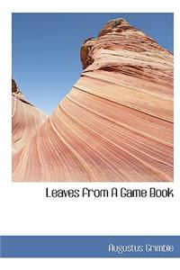 Leaves from a Game Book