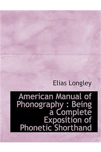 American Manual of Phonography