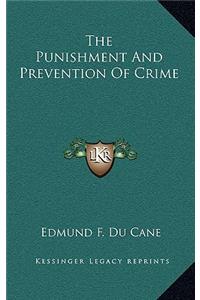 Punishment And Prevention Of Crime