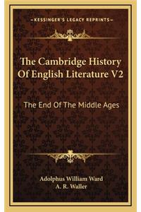 The Cambridge History Of English Literature V2