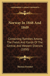 Norway In 1848 And 1849