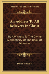 Address To All Believers In Christ