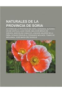 Naturales de La Provincia de Soria