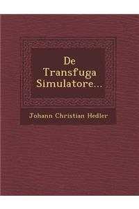 de Transfuga Simulatore...