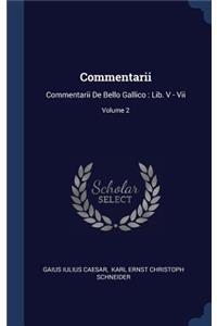 Commentarii