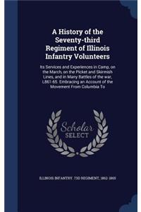 History of the Seventy-third Regiment of Illinois Infantry Volunteers