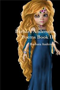 Barbara Andersons Poems Book III
