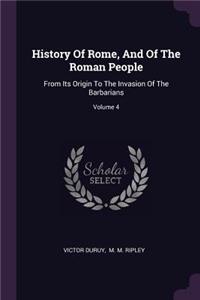 History of Rome, and of the Roman People