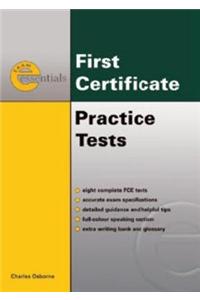 First Certificate: Practice Tests with Key