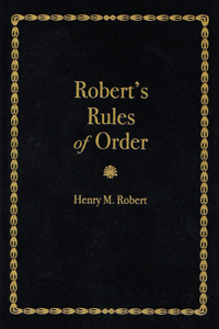 Robert's Rules of Order