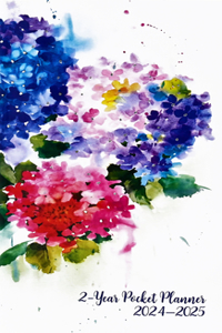 2024-25 Hydrangeas 2-Year Pocket Planner