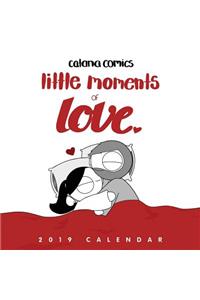 Catana Comics Little Moments of Love 2019 Wall Calendar
