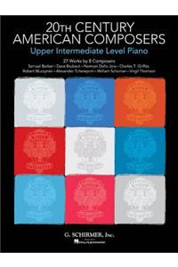 20th Century American Composers - Upper Intermediate Level Piano