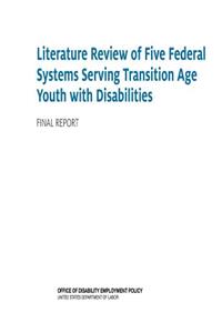 Literature Review of Five Federal Systems Serving Transition Age Youth with Disabilities