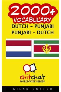2000+ Dutch - Punjabi Punjabi - Dutch Vocabulary