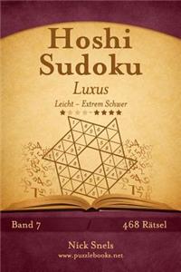 Hoshi Sudoku Luxus - Leicht bis Extrem Schwer - Band 7 - 468 Rätsel