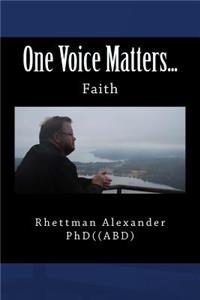 One Voice Matters...