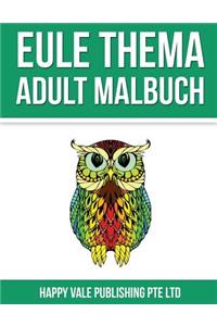 Eule Thema Adult Malbuch