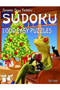 Famous Frog Holiday Sudoku 1,000 Easy Puzzles