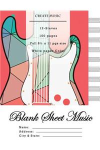 Blank Sheet Music
