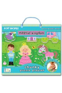 Soft Shapes Magical Kingdom Chunky Puzzle Playset: Foam Puzzle and Playset