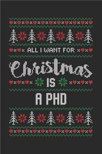 All I Want For Christmas Is A PhD