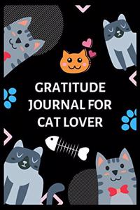 Gratitude Journal for Cat Lover