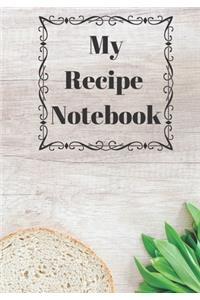 My Recipe Notebook