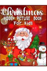 Christmas Hidden Picture Book For Kids
