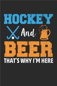 Hockey and Beer that's why i'm here