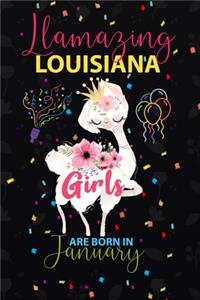 Llamazing Louisiana Girls are Born in January