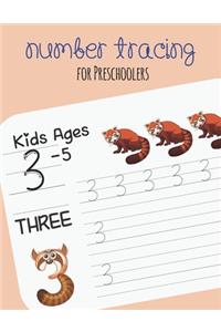 Number Tracing Book for Preschoolers and Kids Ages 3-5