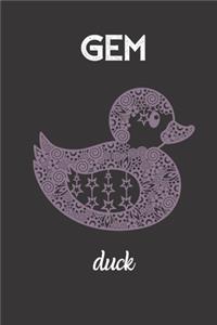 gem duck