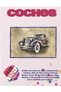 El libro de colorear para adolescente - Coches. Más de 50 coches