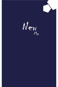 New Me Dotted Journal (Navy)