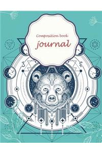 Composition book journal