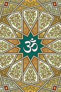 Monogram Hinduism Blank Book