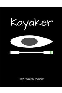 Kayaker 2019 Weekly Planner