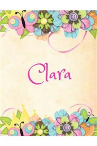 Clara: Personalized Name Journal Composition Notebook