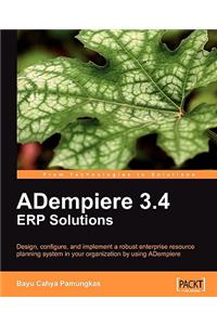 Adempiere 3.4 Erp Solutions