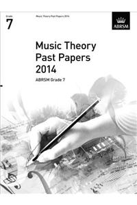 Music Theory Past Papers 2014, ABRSM Grade 7