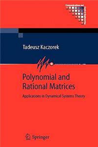 Polynomial and Rational Matrices