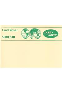 Land Rover Ser 3 Owner Hndbk 79-85