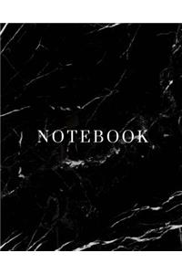 Notebook - Black Marble Composition Book