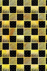 Journal Notebook Squares and Dots Pattern 6