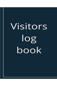Visitors log book