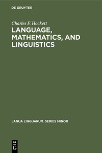 Language, Mathematics, and Linguistics