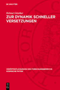 Zur Dynamik Schneller Versetzungen