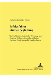 Erfolgsfaktor Studienbegleitung